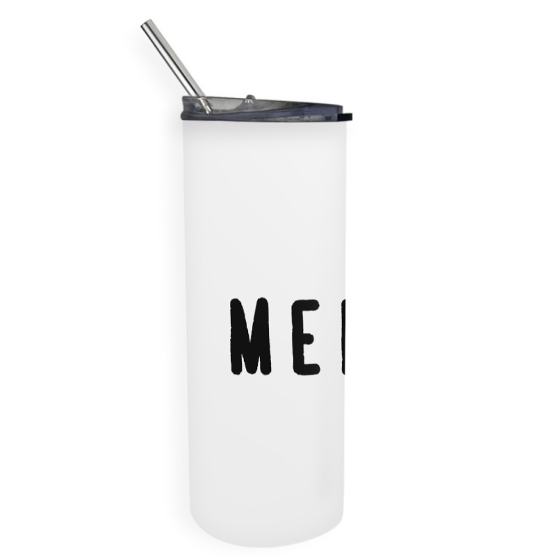 Noun Merci Thank You Translation Skinny Tumbler | Artistshot