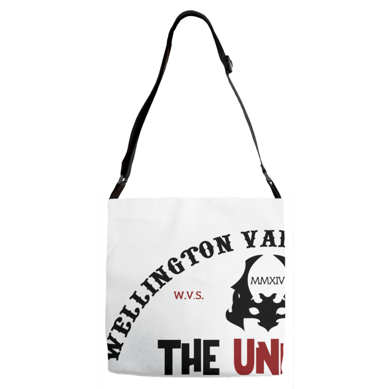 The Wellington Vampire Society   What We Do In The Shadows Adjustable Strap Totes | Artistshot