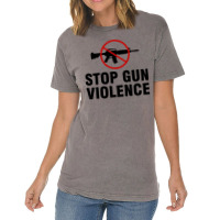 Stop Gun Violence Vintage T-shirt | Artistshot