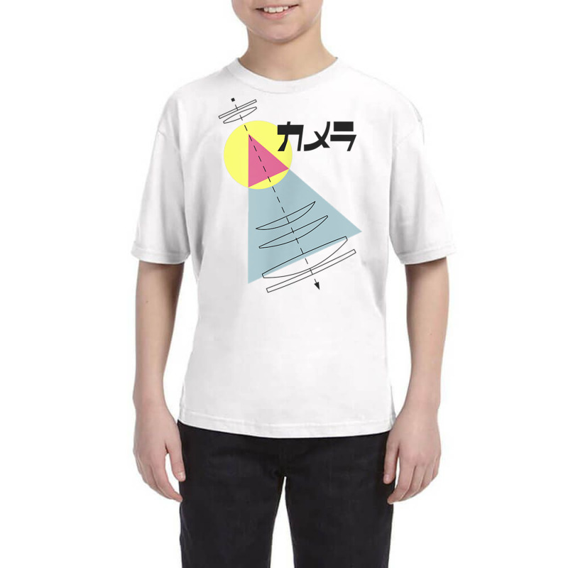 Camera カメラ (kamera) Japanese Katakana T Shirt Youth Tee by cm-arts | Artistshot