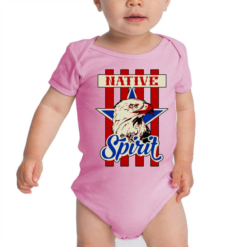 American Eagle Native Spirit Baby Bodysuit | Artistshot