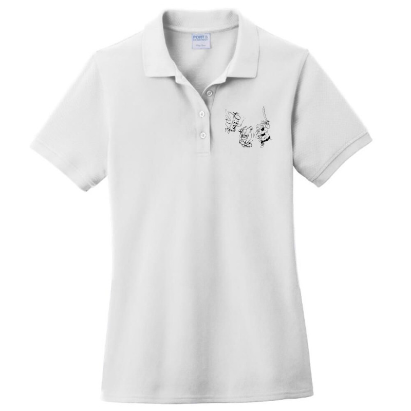 The Pagemaster For Friend Ladies Polo Shirt by BruceDunn | Artistshot