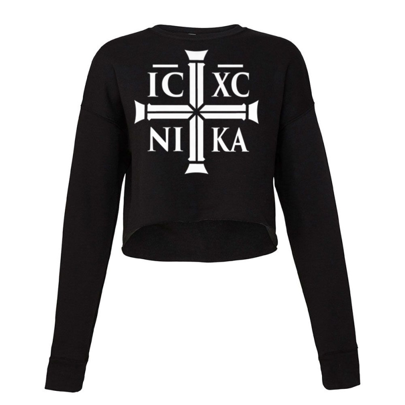 Christian Ic Xc Nika   Eastern Orthodox Premium T Shirt Cropped Sweater | Artistshot