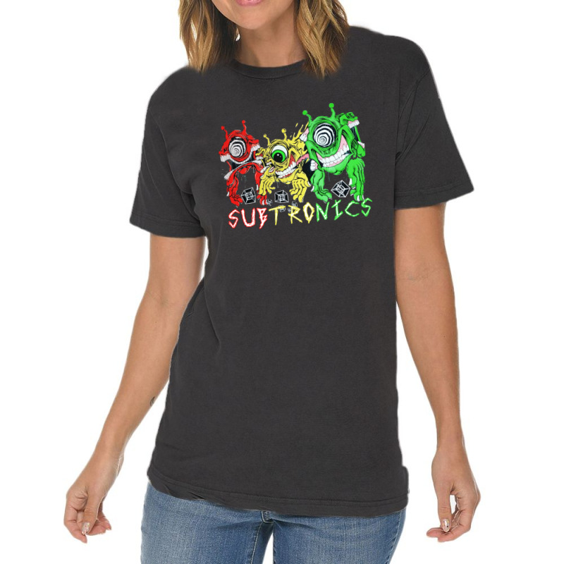 Subtronics Cartoon Vintage T-Shirt by EmmyNash | Artistshot