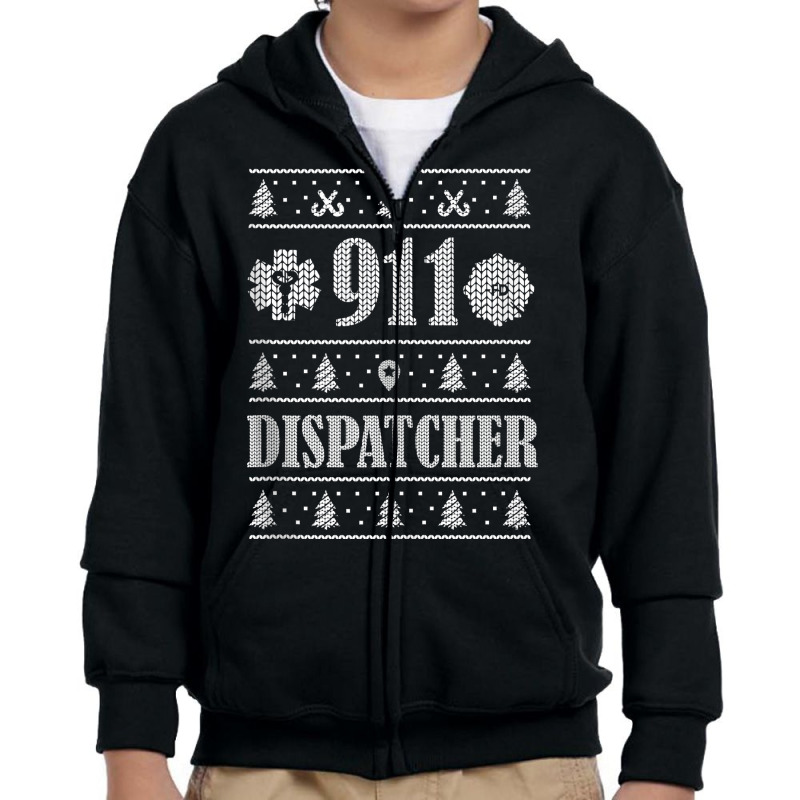 911 Dispatcher – Emergency Services Dispatch Coordinator Tank Top Youth Zipper Hoodie | Artistshot