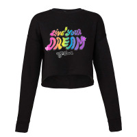 J Team Live Your Dream Cropped Sweater | Artistshot