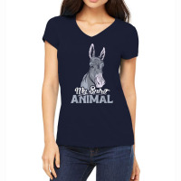 My Spirit Animal Design Donkey Lover And Donkey T Shirt Women's V-neck T-shirt | Artistshot