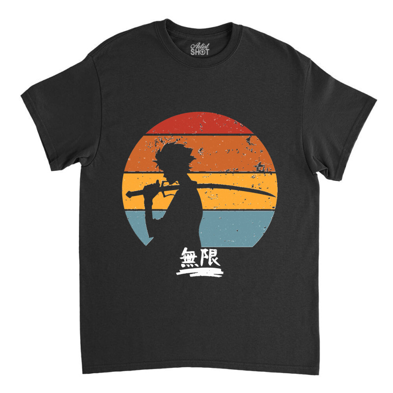 Samurai Champloo Mugen Sunset Silhouette Mugen Samurai Champloo Classi Classic T-shirt by lyheranea | Artistshot