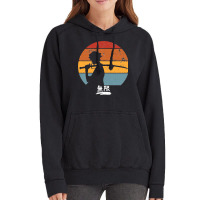 Samurai Champloo Mugen Sunset Silhouette Mugen Samurai Champloo Classi Vintage Hoodie | Artistshot