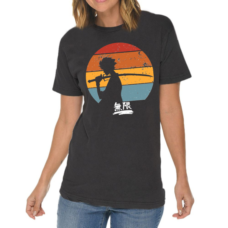 Samurai Champloo Mugen Sunset Silhouette Mugen Samurai Champloo Classi Vintage T-Shirt by lyheranea | Artistshot