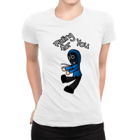 Boy Blue Ladies Fitted T-shirt | Artistshot