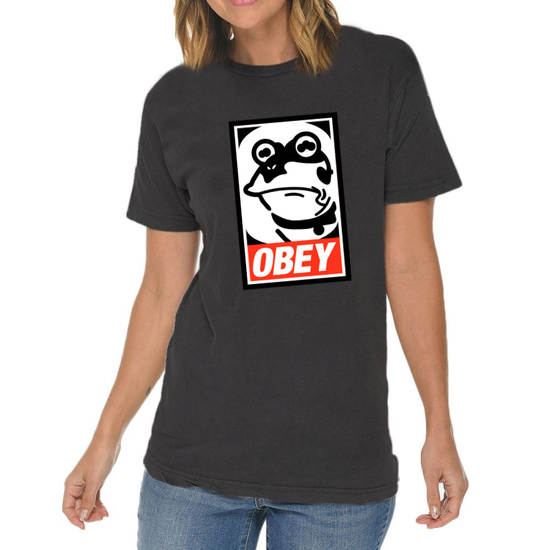 Obey Hypnotic Toad Gift Vintage T-Shirt by WarrenCordero | Artistshot