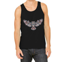 Dashing Owl Tattoo Flapping Wings Tank Top | Artistshot