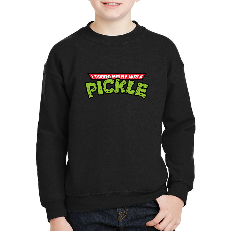 I Turned Into A Pickle New Youth Sweatshirt by ASEP | Artistshot