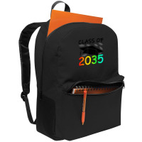 Graduation Class Of 2035 Hand Prints Space Pre-k -12th Grade Backpack | Artistshot