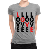 Love Letter Ladies Fitted T-shirt | Artistshot