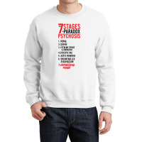 Umbrella Academy 2 The 7 Stages In Paradox Psychosis (white) For Frien Crewneck Sweatshirt | Artistshot