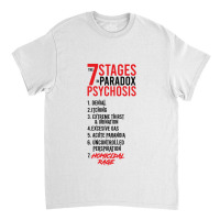 Umbrella Academy 2 The 7 Stages In Paradox Psychosis (white) For Frien Classic T-shirt | Artistshot