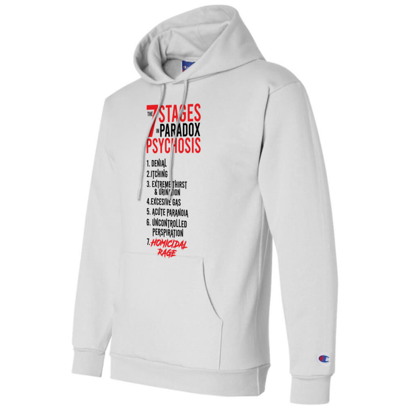 Umbrella Academy 2 The 7 Stages In Paradox Psychosis (white) For Frien Champion Hoodie by BruceDunn | Artistshot