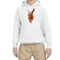 Phoenix Vs Dragon Mythological Youth Hoodie | Artistshot