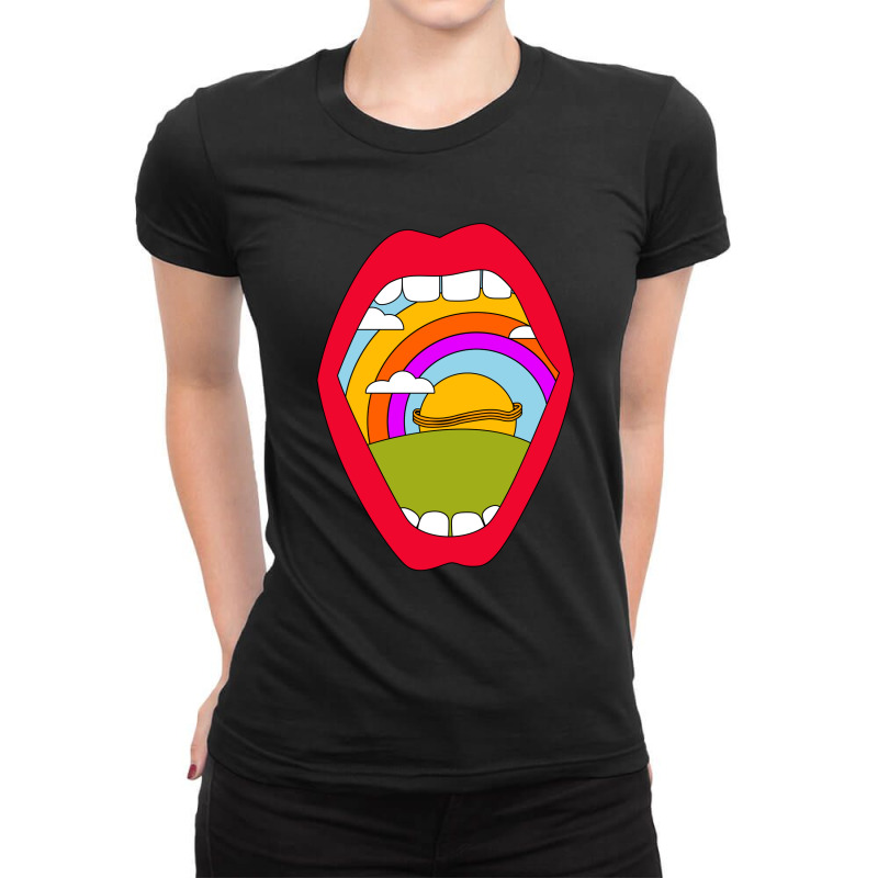 Mouthful Energy Ladies Fitted T-Shirt by autlu2024 | Artistshot