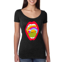 Mouthful Energy Women's Triblend Scoop T-shirt | Artistshot