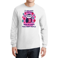 Funny Owl Pun Not Short Long Sleeve Shirts | Artistshot