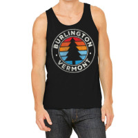 Burlington Vermont Vt Vintage Graphic Retro 70s T Shirt Tank Top | Artistshot