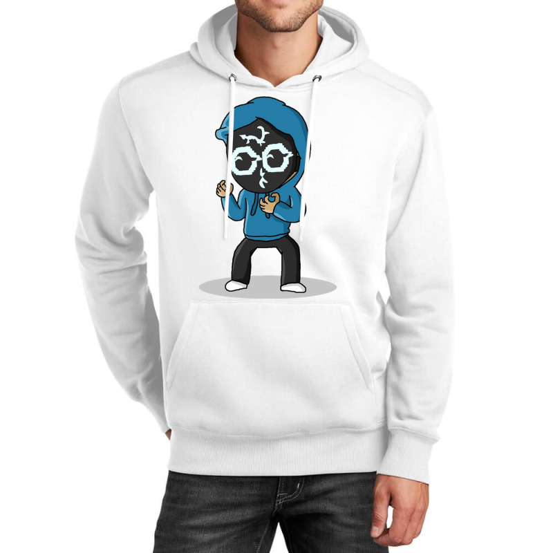 Cool Mask Boy Unisex Hoodie by cm-arts | Artistshot