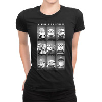 High School Most Likely To Photo Grid Ladies Fitted T-shirt | Artistshot