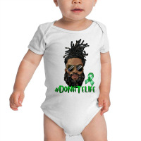 Black Man With Locs Bun Donate Life Baby Bodysuit | Artistshot