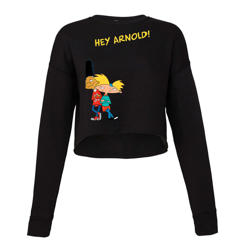 Hey Arnold Arnold And Gerald Cropped Sweater by cm-arts | Artistshot