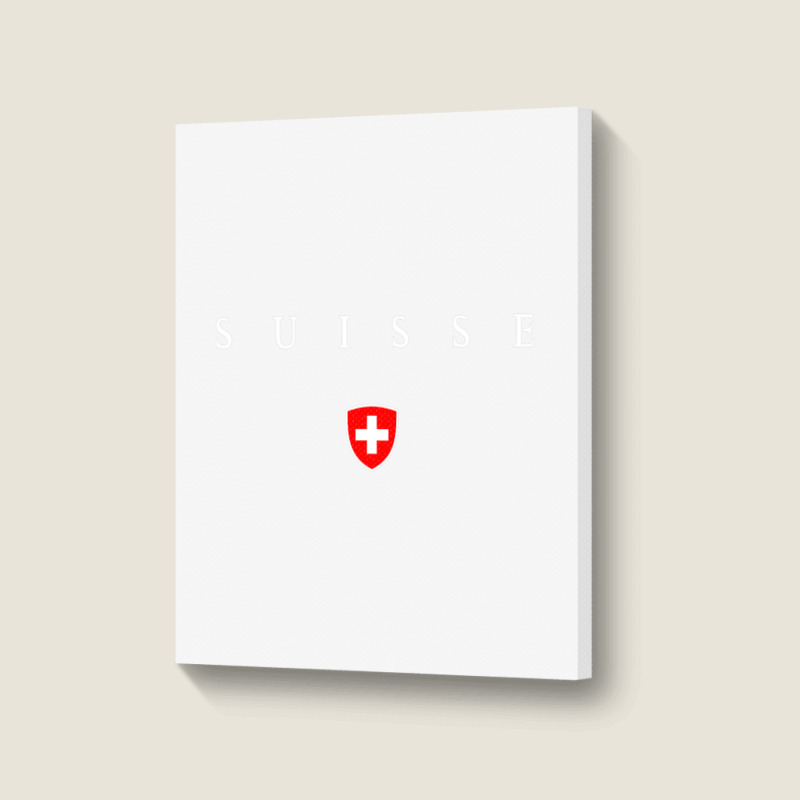 Switzerland Suisse Xo4u Original Portrait Canvas Print | Artistshot