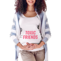 Toxic Friends - Boywithuke Maternity Scoop Neck T-shirt | Artistshot