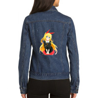 Anime Nisekoi Anime Girl Ladies Denim Jacket | Artistshot