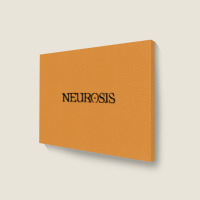 Neurosis | Black Design Landscape Canvas Print | Artistshot