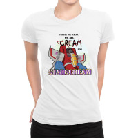 We All Scream For Starscream (light Tee) For Friend Ladies Fitted T-shirt | Artistshot