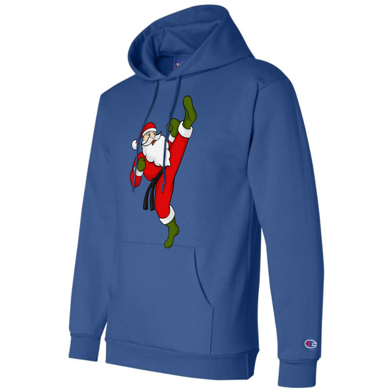 Santa Claus Christmas Taekwondo Champion Hoodie | Artistshot