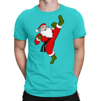 Santa Claus Christmas Taekwondo T-shirt | Artistshot