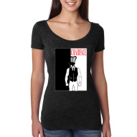 The Tick Chairface Scarface Gift Women's Triblend Scoop T-shirt | Artistshot