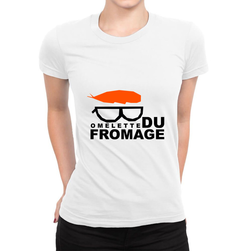 Omelette Du Fromage Gift Ladies Fitted T-Shirt by ClintonSoto | Artistshot