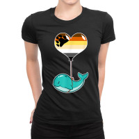 Bear Brotherhood Whale Sexual Identity Ladies Fitted T-shirt | Artistshot