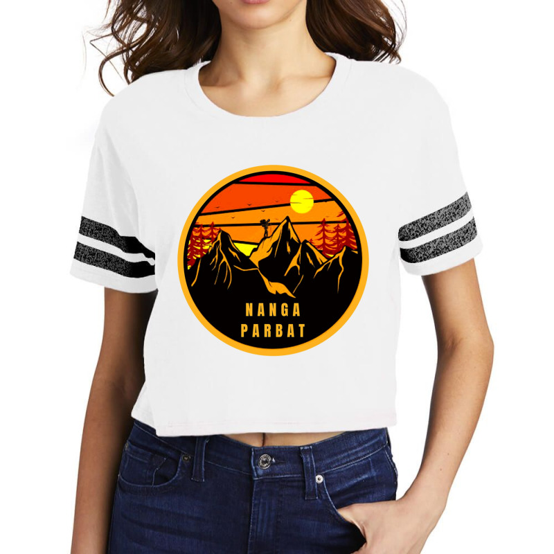 Nanga Parbat Scorecard Crop Tee by cm-arts | Artistshot