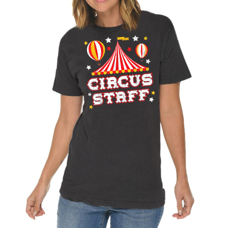 Circus Staff Circus Event Security Carnival Ringmaster T Shirt Vintage T-Shirt by cm-arts | Artistshot