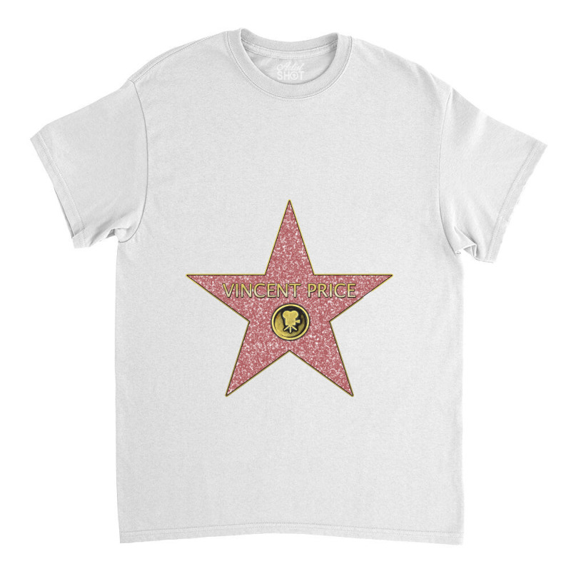 Vincent Price's Hollywood Star   Vincent Price Classic T-shirt by ceejayshammah | Artistshot