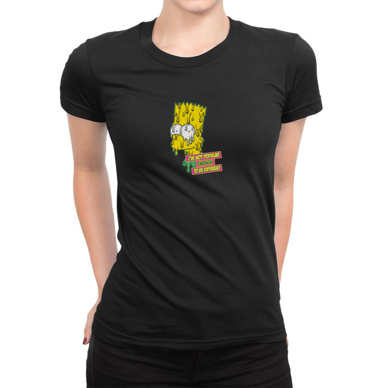 The Simpsons Ladies Fitted T-Shirt by ghostgrateful830303rh | Artistshot