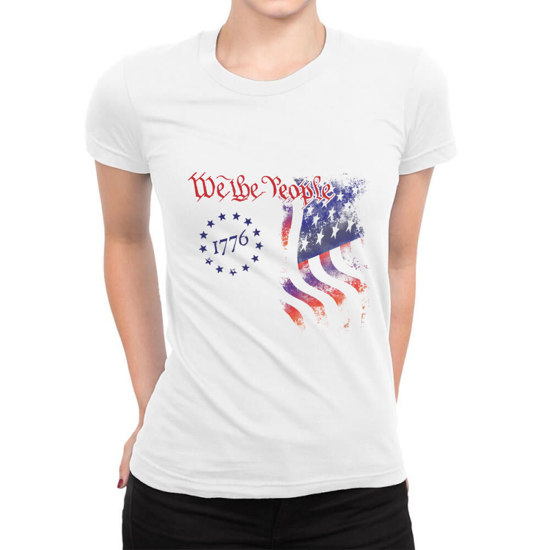 We The People Ladies Fitted T-Shirt by ceejayshammah | Artistshot