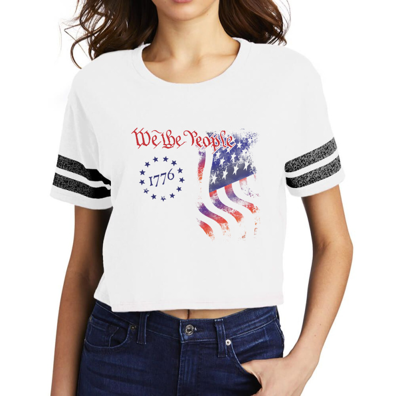 We The People Scorecard Crop Tee by ceejayshammah | Artistshot