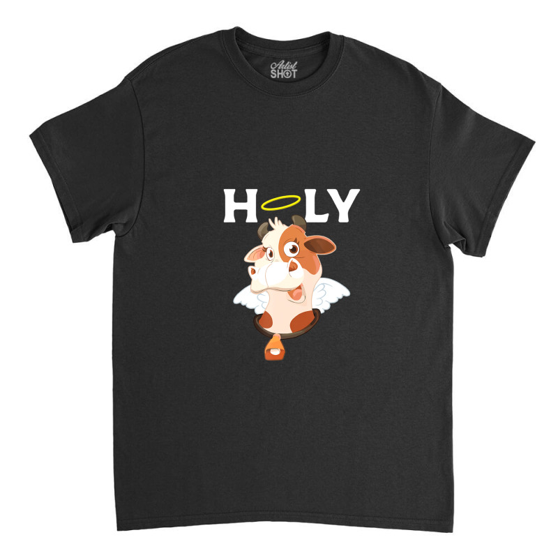 Holy Cow Heavenly Cattle Classic T-shirt | Artistshot