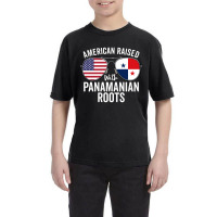 American Raised With Panamanian Roots Usa Panama Flag Pullover Hoodie Youth Tee | Artistshot